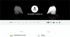 Desktop Screenshot of klaudiagawlas.de